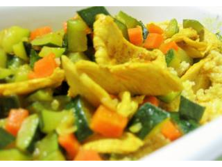 Pollo al Curry con Verdure